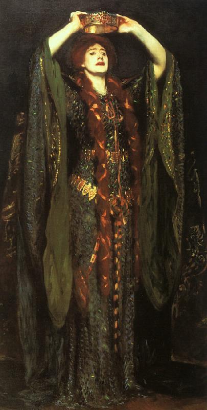 John Singer Sargent Ellen Terry as Lady Macbeth